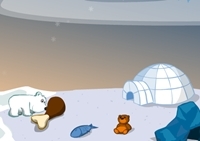 เกมส์สร้างบ้านให้หมีขาว (Pet Home Designer)