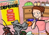 เกมส์ป้องกันสัตว์สกปรก (Sucrose Defense)