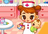 เกมส์นางพยาบาลเลี้ยงเด็ก (Baby Hospital)