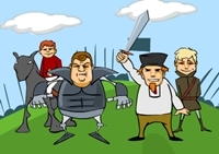 เกมส์กษัตริย์ป้องกันเมือง (Frat Boy Girlfriend Tower Defense)