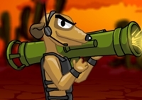 เกมส์ยิงปืนทำลายรถแข่ง (Meerkat Mission)