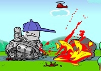 เกมส์รถถังยักษ์ทำลายเมือง (Cantankerous Tank)