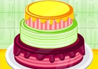 เกมส์ทำเค้กวันเกิดสามชั้น (Birthday Cake Chef)