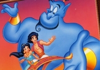 เกมส์ระบายสีอาลาดินกับยักษ์ในตะเกียงวิเศษ (Aladdin Online Coloring Page)