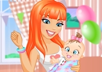 เกมส์แต่งตัวคุณแม่มือใหม่ (Newborn Natalie)