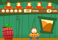 เกมส์กาฟิวเก็บไข่ไก่ (Garfield no galinheiro)