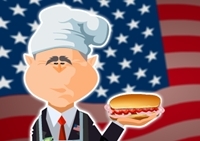 เกมส์รัฐมนตรีขายฮอทด็อก (Hot Dog Bush)