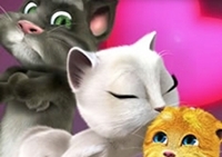 เกมส์แมวสื่อรัก (Talking Tom Valentine)